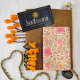 Golden Handloom Cotton Saree With Designer Blouse