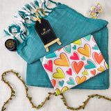 C Green Handloom Cotton Saree With Designer Blouse