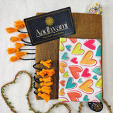 Golden Handloom Cotton Saree With Designer Blouse